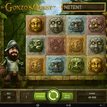 LikesBet - Gonzo's Quest Slot Game - NetEnt